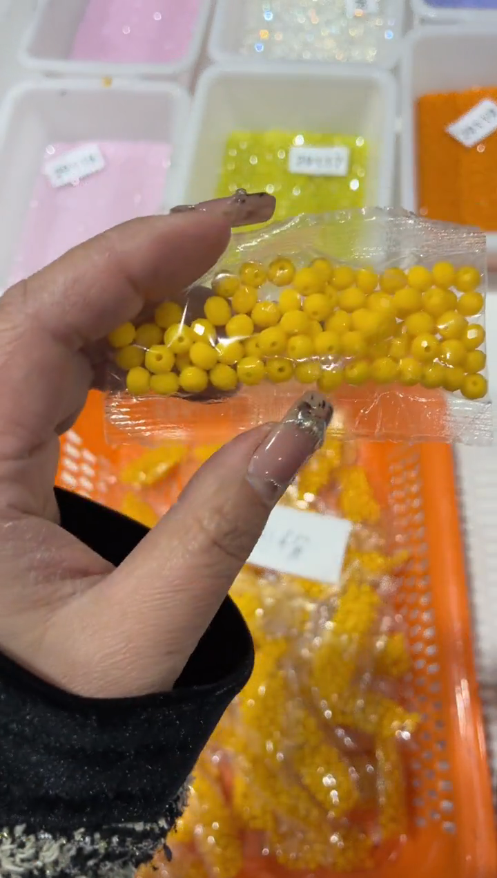 玻璃29135卡6水晶一包