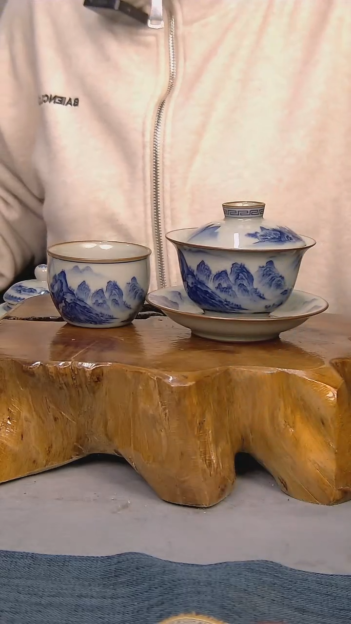 【闪购商品】简装家用款2件套 陶瓷家用茶具系列