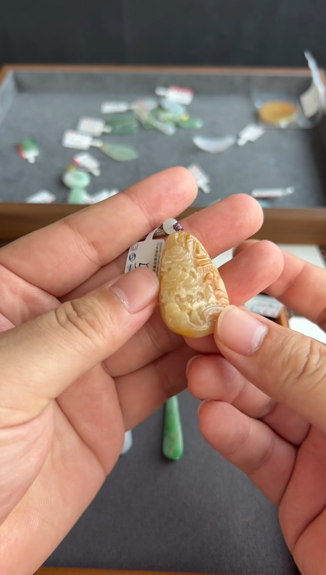 【闪购商品】翡翠未镶嵌吊坠(不含链)1185号