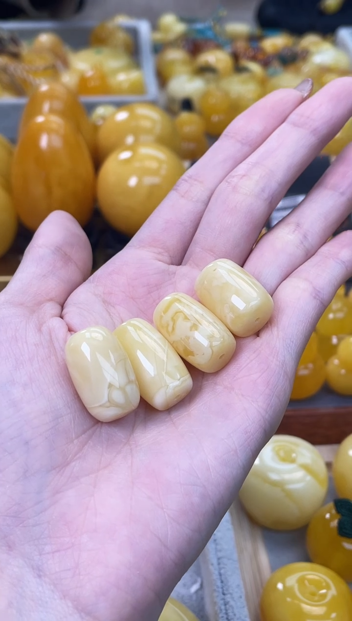 裸石琥珀未镶嵌多样性发货发其一J