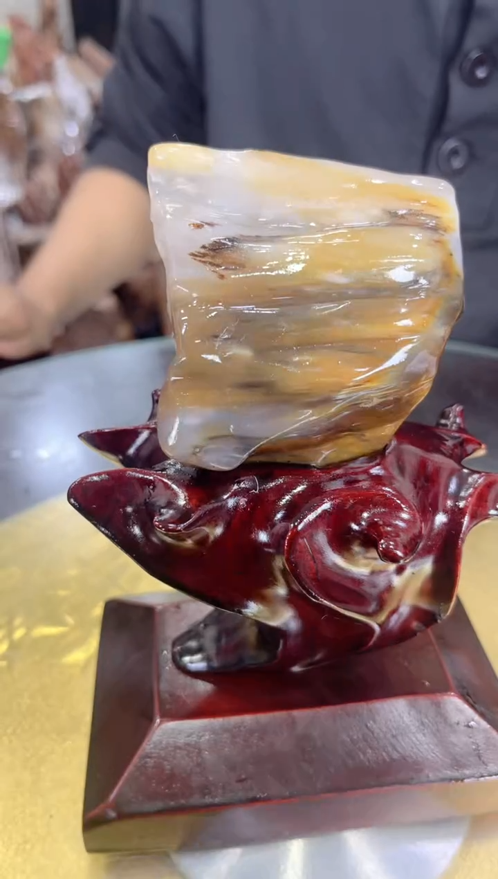【闪购商品】硅化玉珠宝奇石未镶嵌缅甸天然树化玉