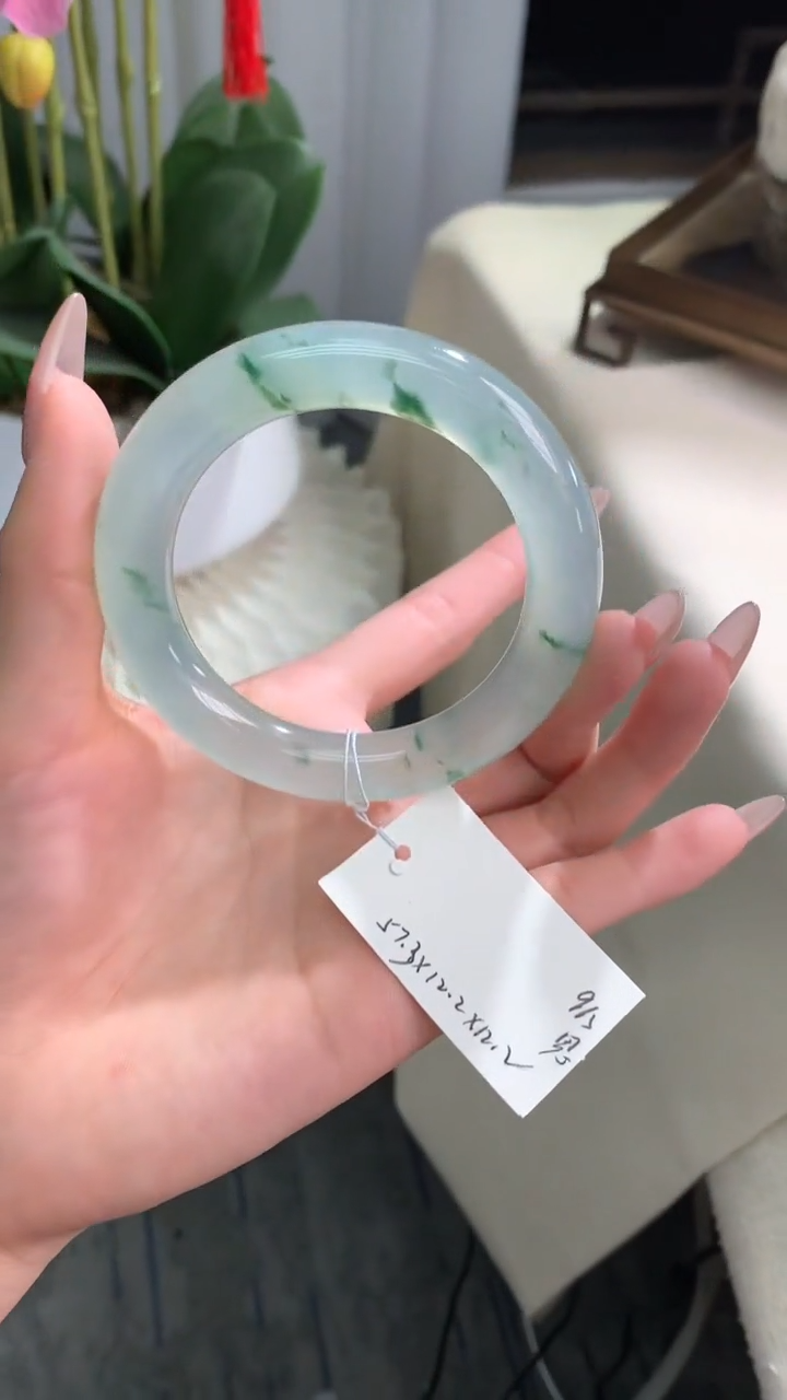 【闪购商品】翡翠手镯未镶嵌订金链接思思拍下找耳机看购买须知