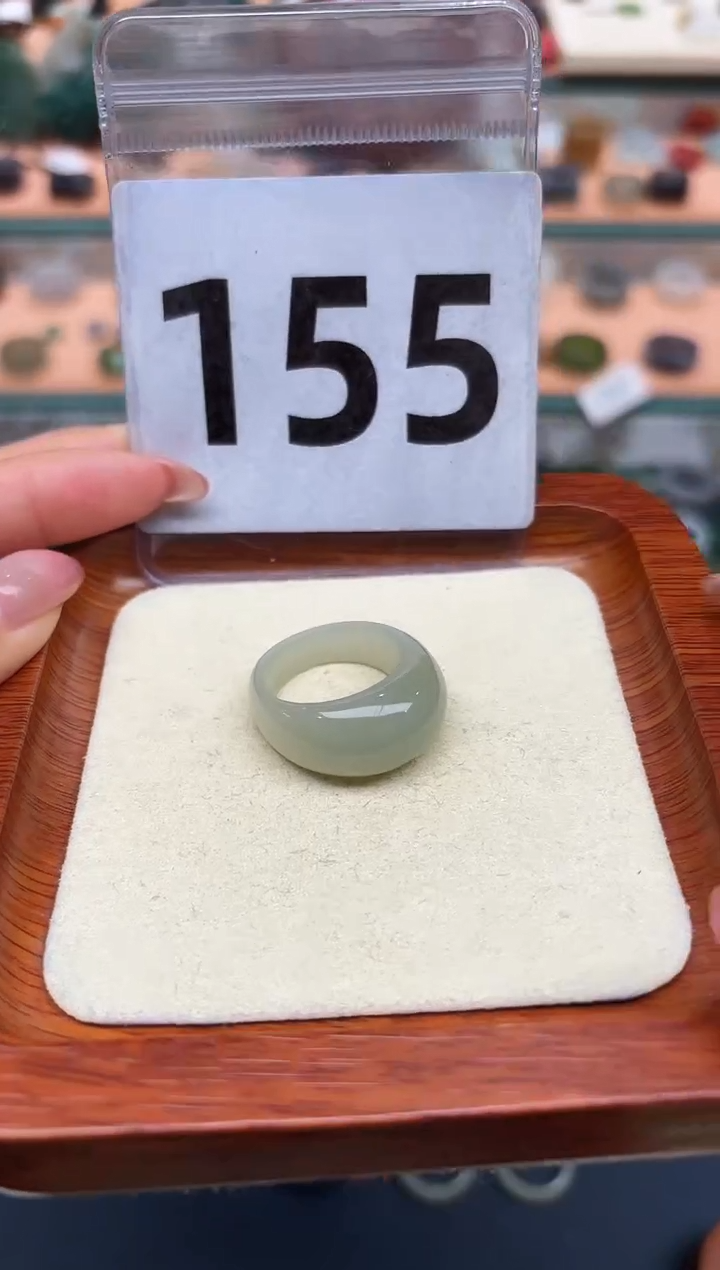 【闪购商品】和田玉戒指未镶嵌17号
