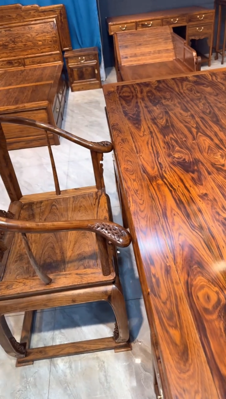 【闪购商品】木螺穗木艺一物一拍办公桌00000000