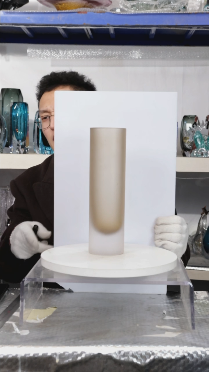 【闪购商品】琉璃【幻彩】高28精品琉璃正常手工痕迹