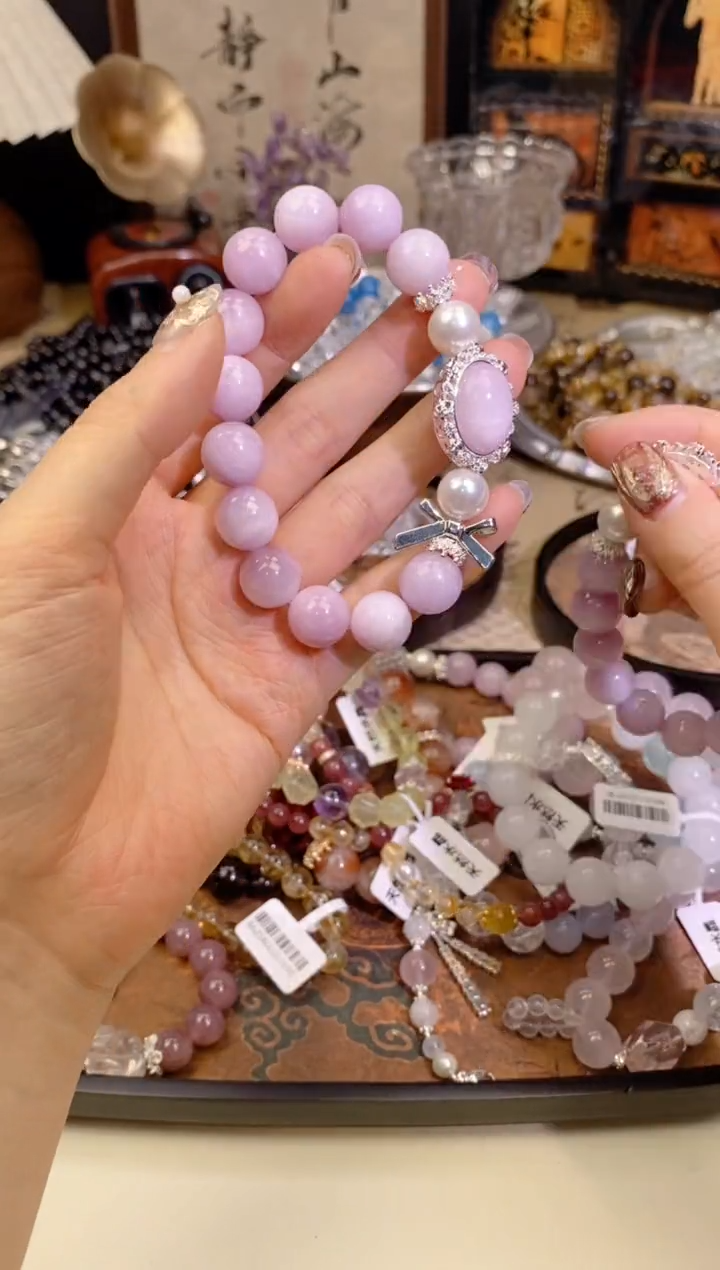 【闪购商品】锂辉石手串未镶嵌6097