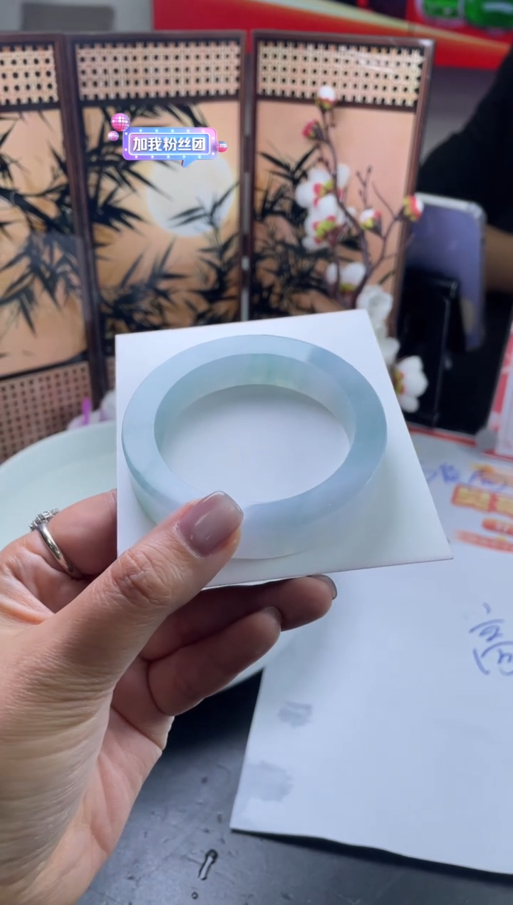 【闪购商品】定制翡翠手镯未镶嵌SZZML66DZS