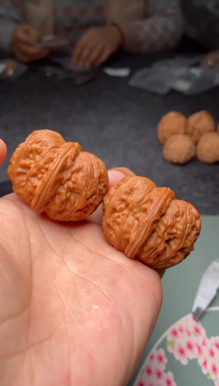 把件文玩核桃a76    元宝 43尺小水尖