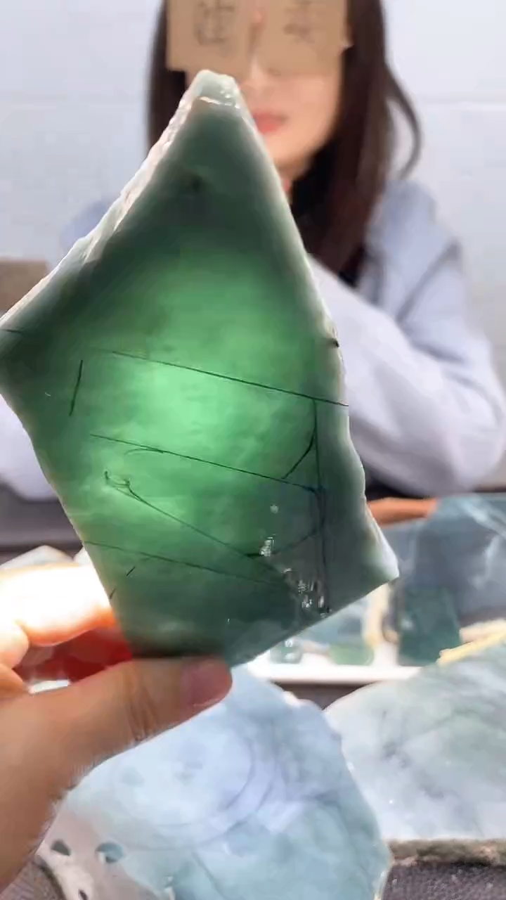 【闪购商品】翡翠挂件未镶嵌天然翡翠A货4D