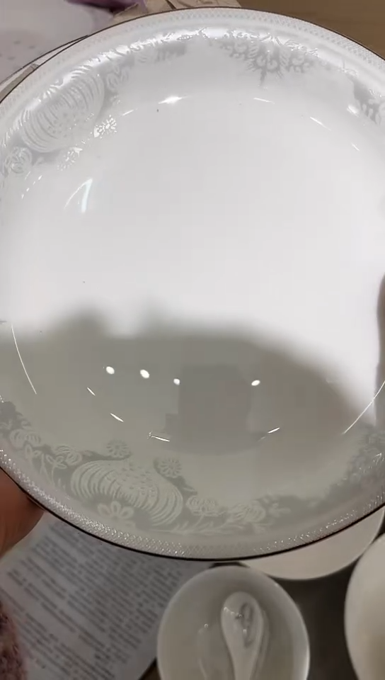 骨瓷9浅汤2个玉瑶