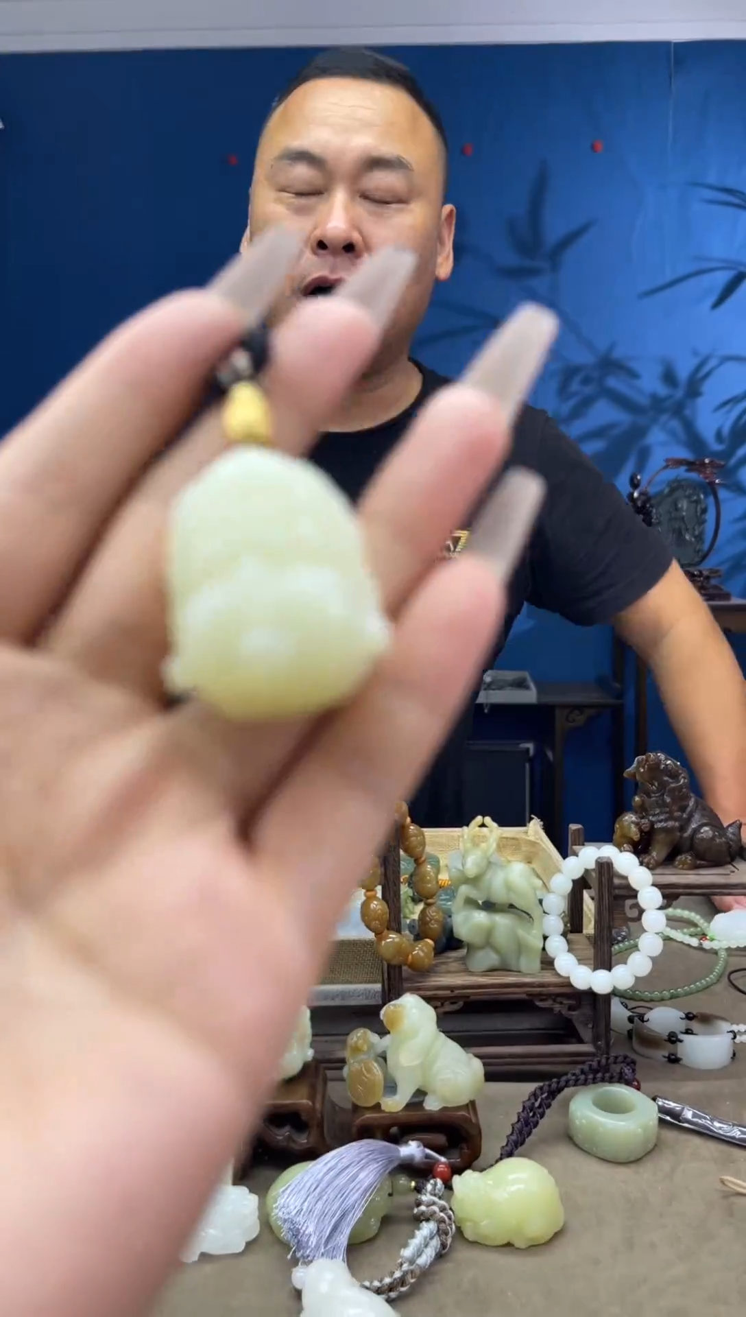 和田玉未镶嵌颈饰1