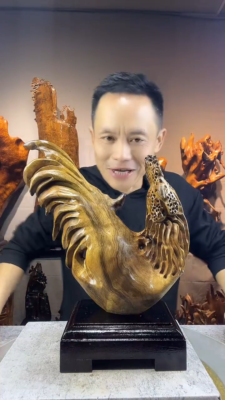 金丝楠鲁小叶桢楠随行摆件54