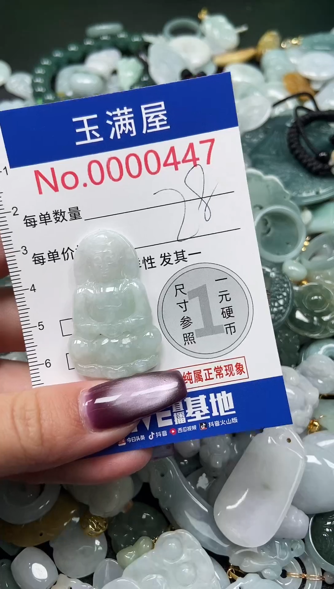 颈饰未镶嵌翡翠447