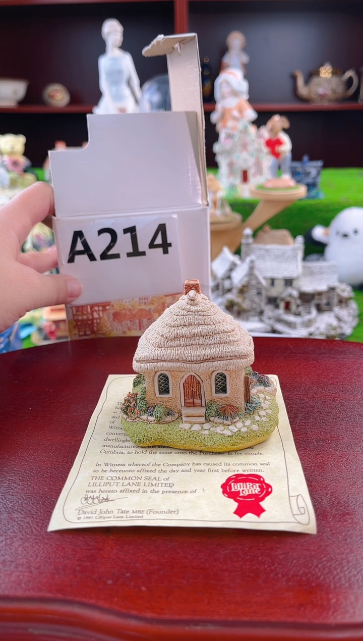 【闪购商品】紫砂茶宠中古小房子