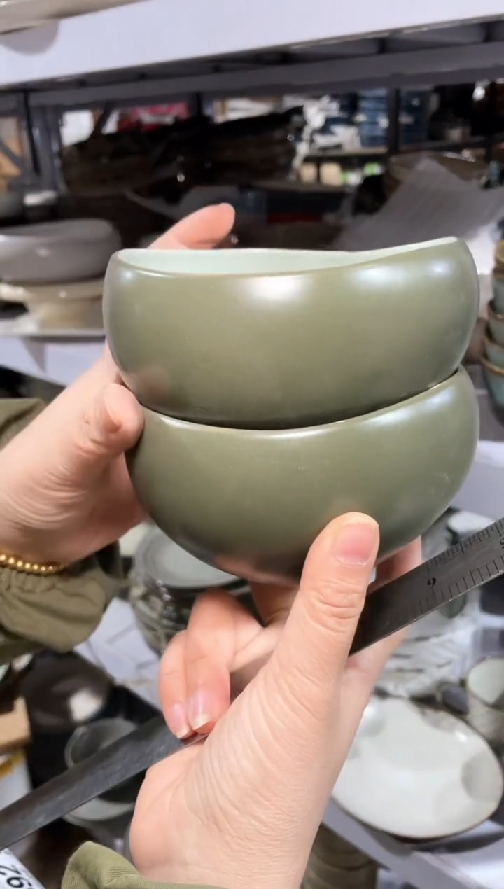 【闪购商品】碗微瑕（2个装）绿色小碗