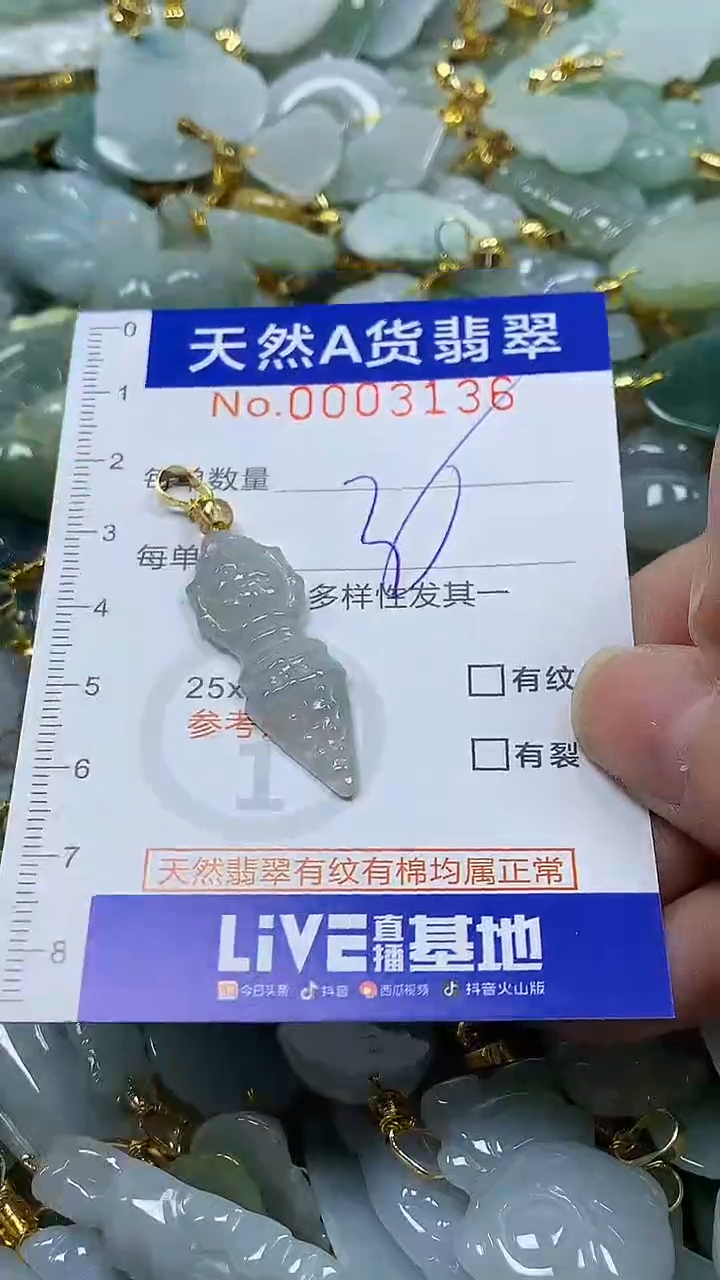 颈饰未镶嵌翡翠纯天然a货翡翠