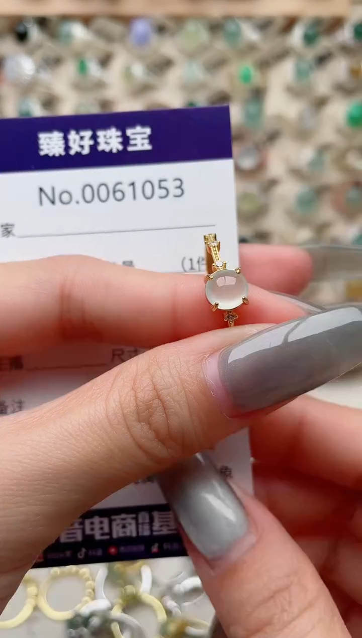 【闪购商品】翡翠戒指银S925镶嵌...........