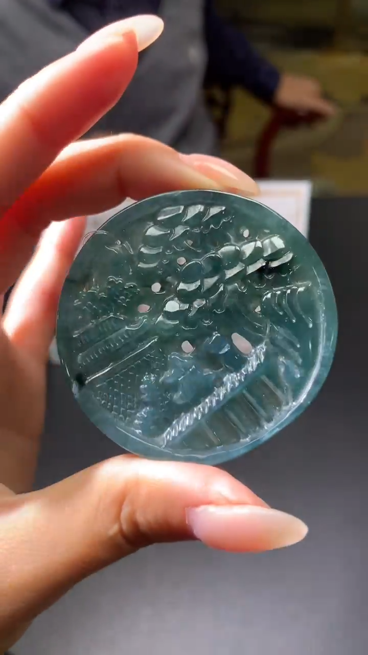 【闪购商品】定制翡翠未镶嵌不退不换CMH1件-A