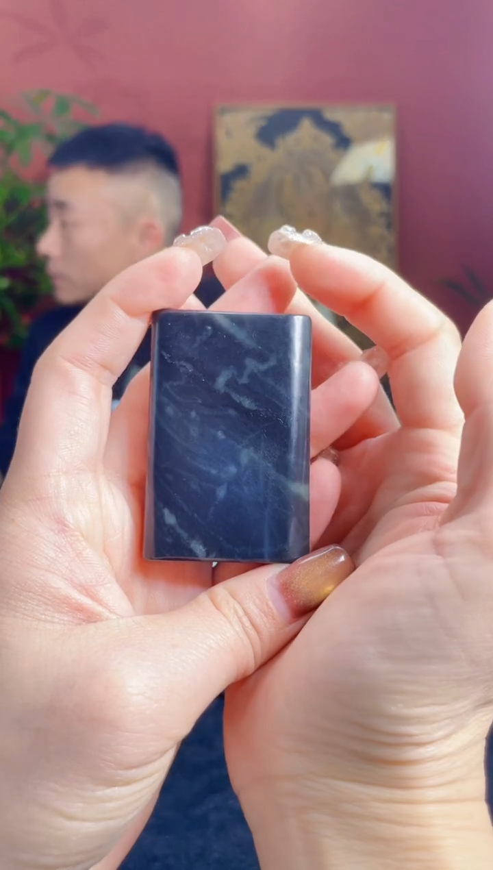 未镶嵌和田玉挂件楼兰三色无事牌