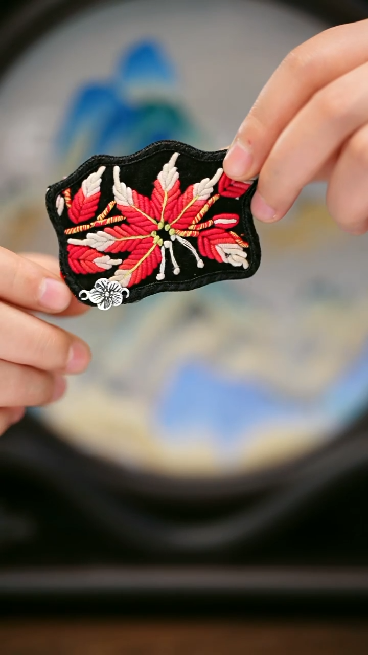 织绣145黔东南苗族刺绣