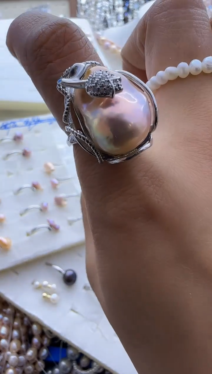 【闪购商品】淡水珍珠戒指未镶嵌169