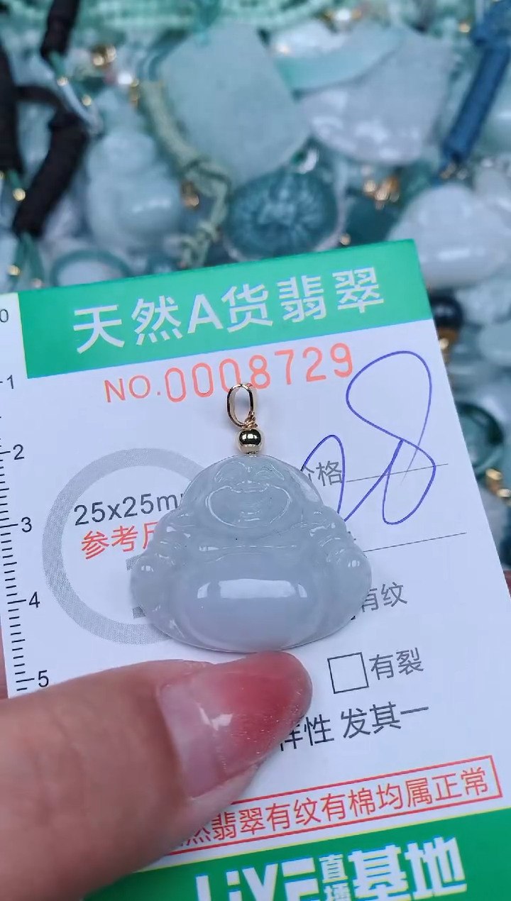 【闪购商品】翡翠颈饰未镶嵌.0008729