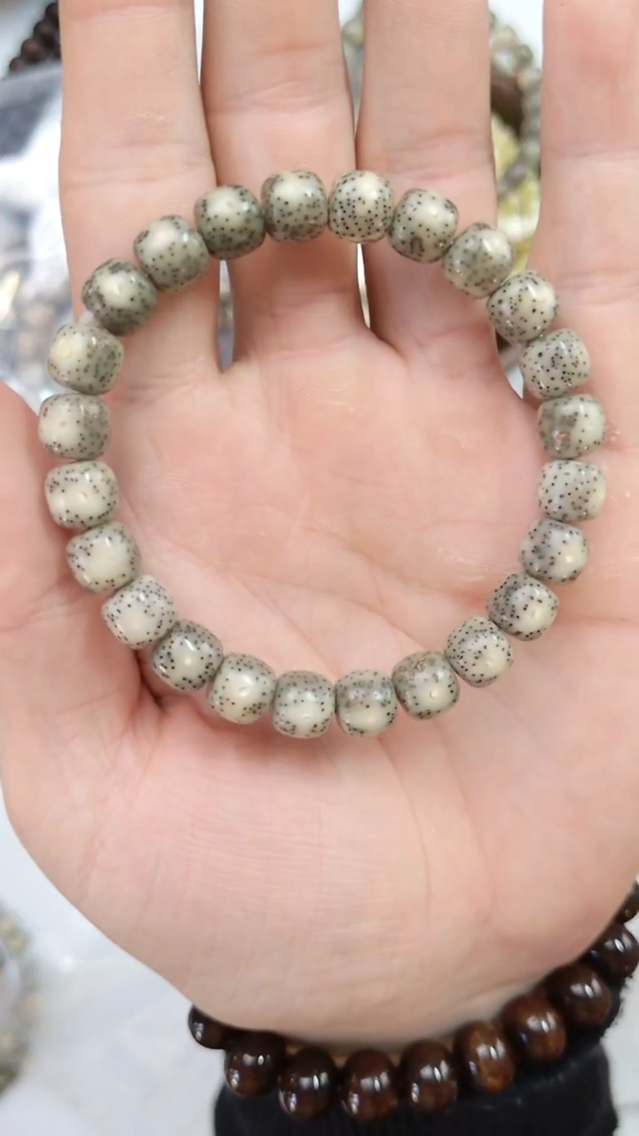 手串星月菩提小冰糖月留白福利款9mm
