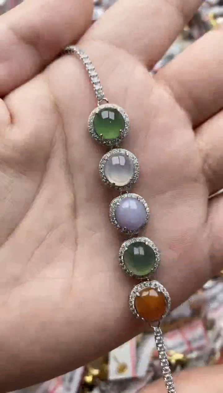 【闪购商品】翡翠戒指银S925镶嵌22222---3