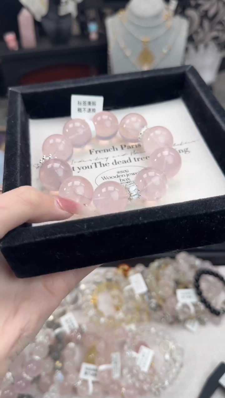 【闪购商品】水晶手链银S925镶嵌天然水晶 多样性发货