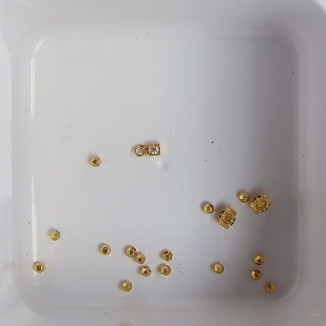 黄金足金小金 豆 