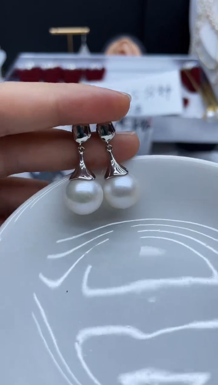 未镶嵌耳饰淡水珍珠1