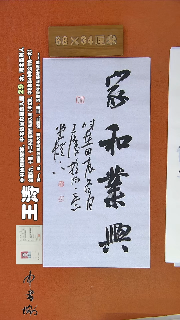 【闪购商品】书法728王涛书法作品
