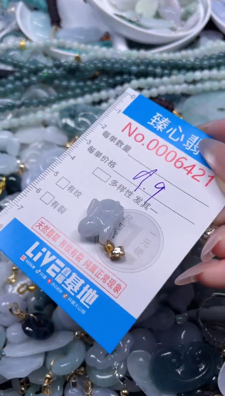 颈饰未镶嵌翡翠6421