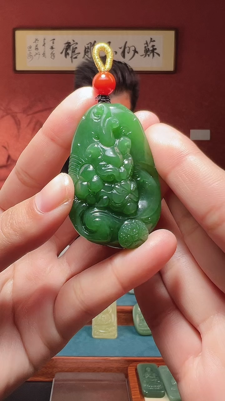 吊坠(不含链)未镶嵌和田玉64