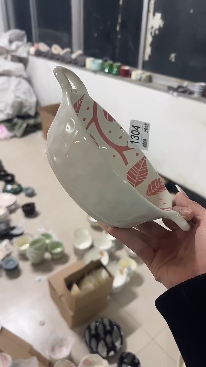 陶瓷手柄款微瑕四单包邮1304