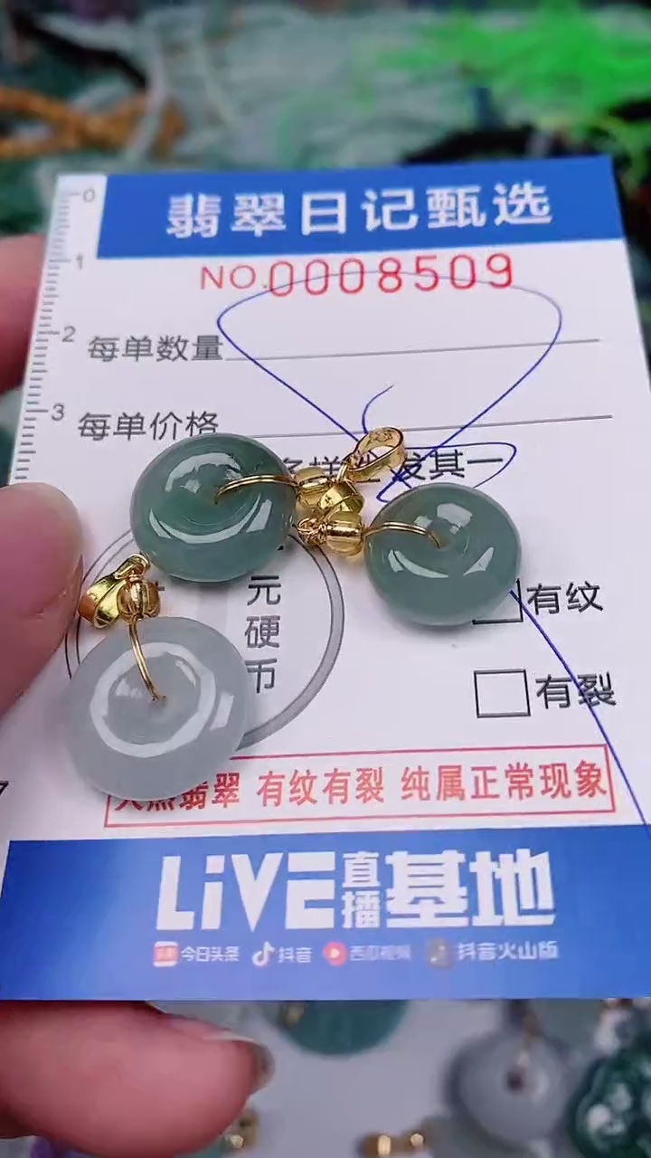 【闪购商品】翡翠颈饰未镶嵌00008509