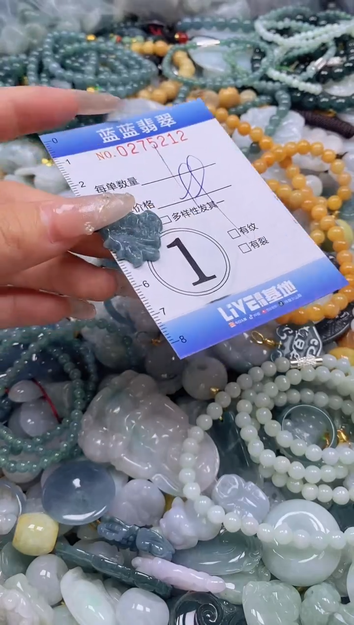 翡翠未镶嵌颈饰闪购0275212