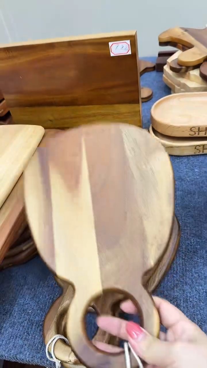 闪购木制品 相思木牛排板小号