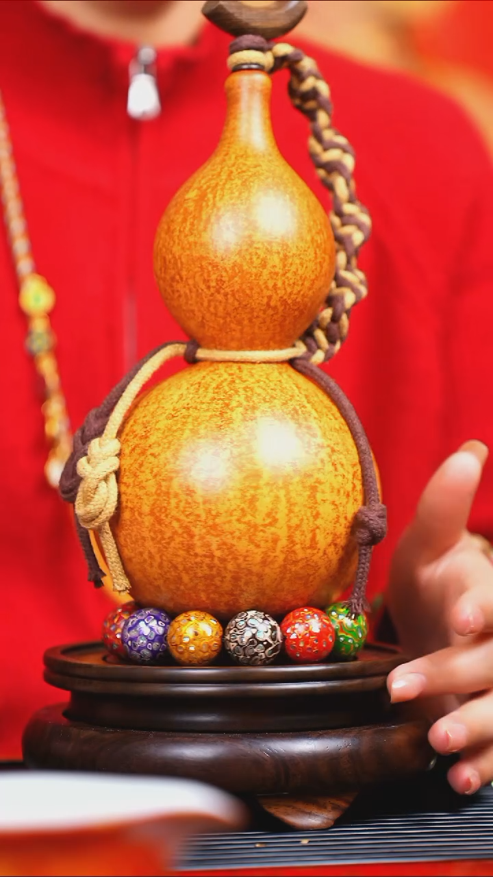 【闪购商品】JW086非遗臻选大漆酒葫芦