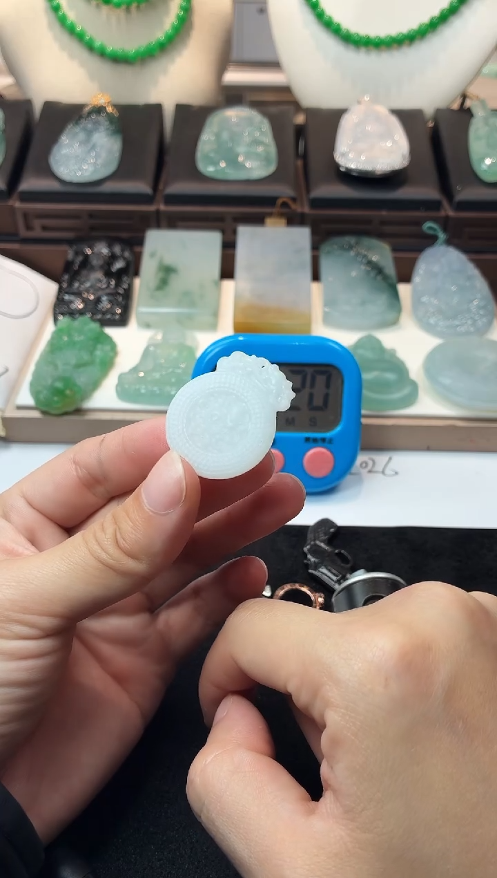 未镶嵌定制翡翠a****尘毛货不退不换