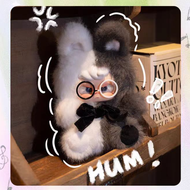 【拆盒】哼哼Hum-幼稚园梦想家毛绒-只只潮玩摆件盲盒