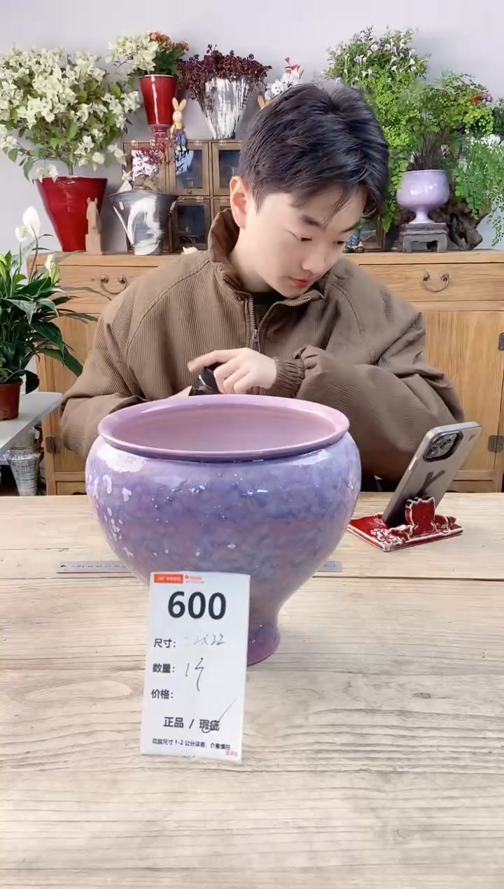 小玩子花盆直播号600