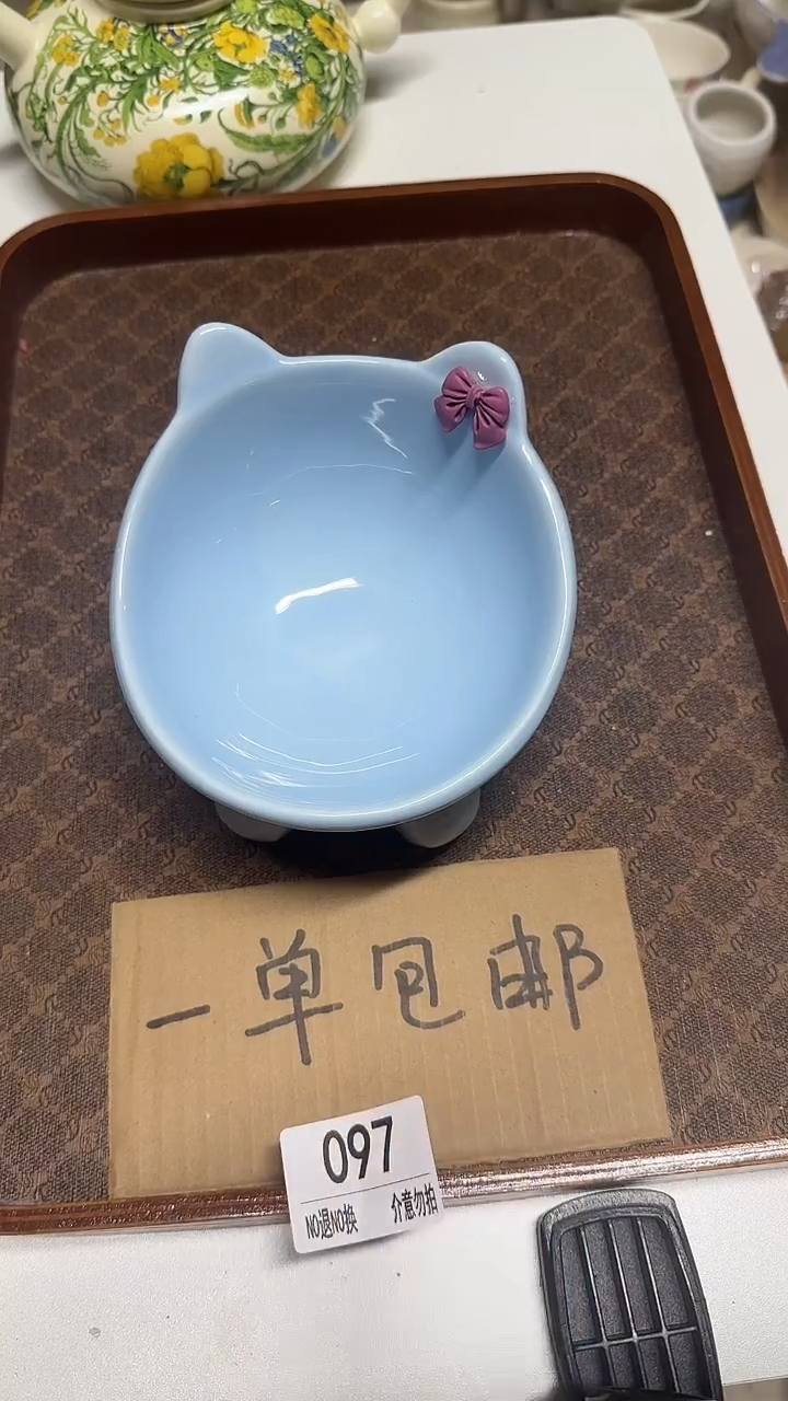 陶瓷手柄款微瑕四单包邮097