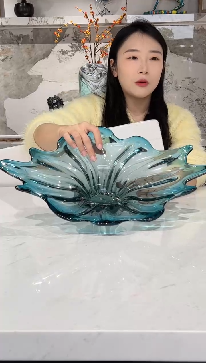 【闪购商品】琉璃蓝色荷叶