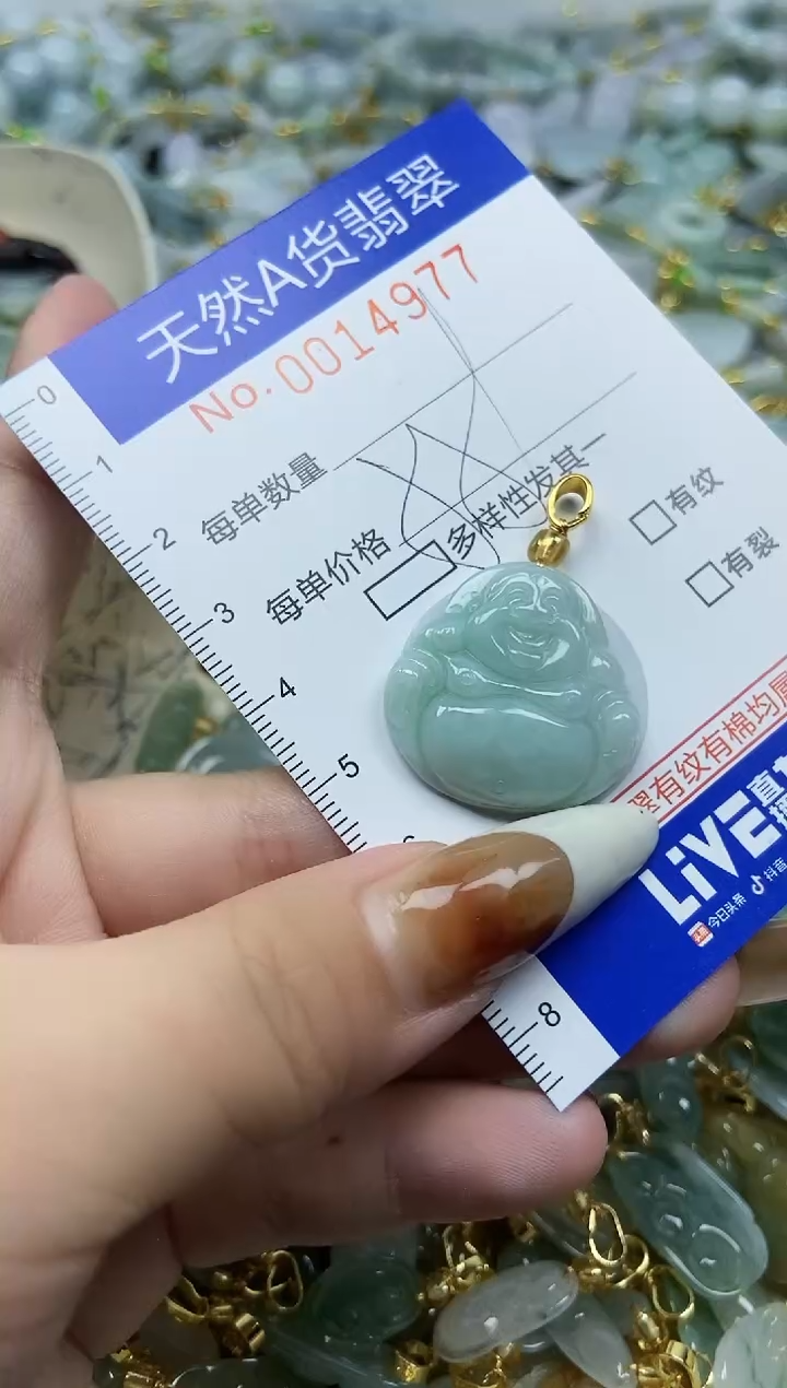 【闪购商品】翡翠颈饰未镶嵌天然A货翡翠
