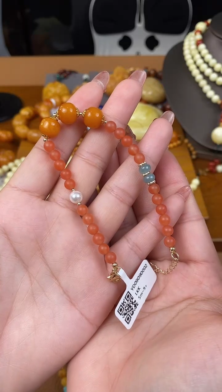 【闪购商品】蜜蜡颈饰未镶嵌YD09090002