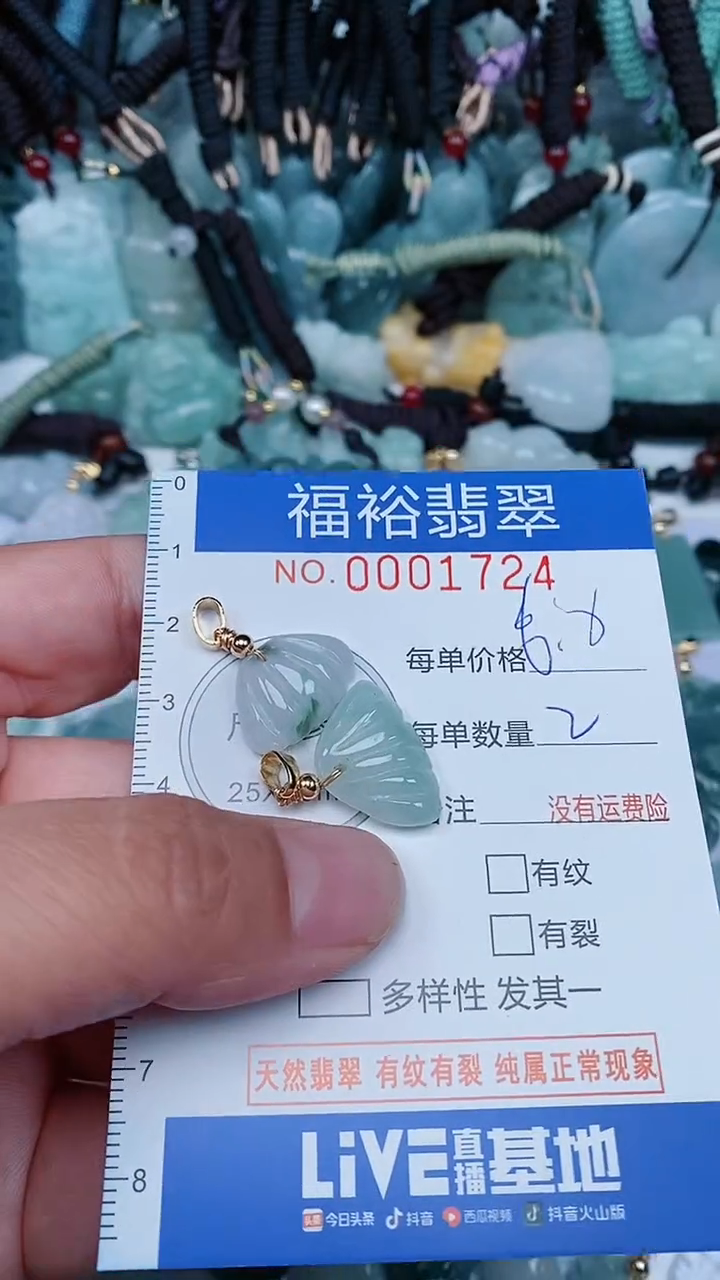 【闪购商品】翡翠颈饰未镶嵌...0001724