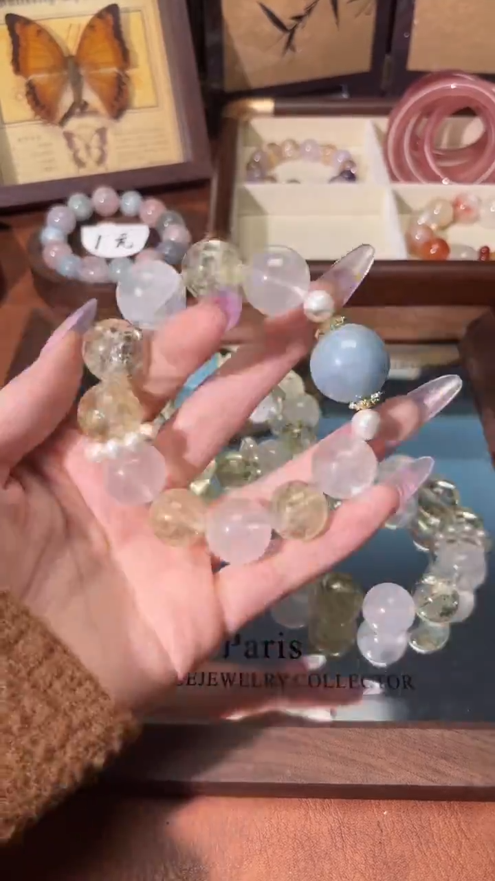 未镶嵌手串水晶1