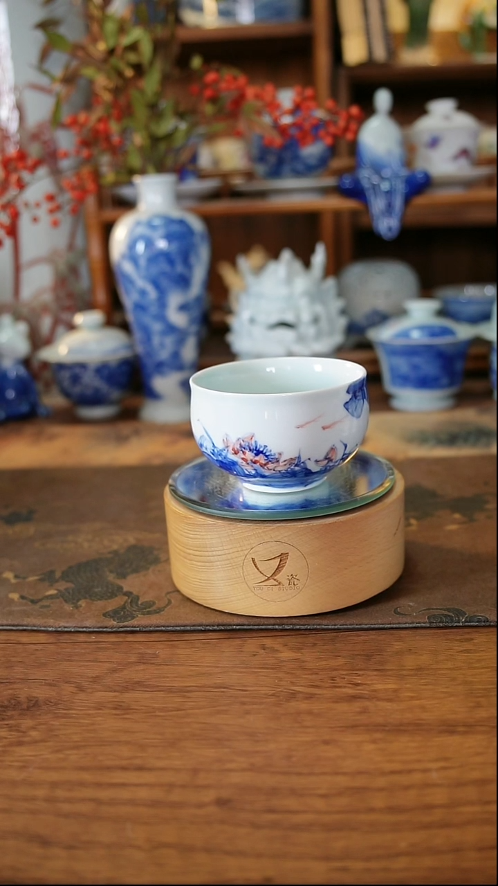 25景德镇手工手绘茶具