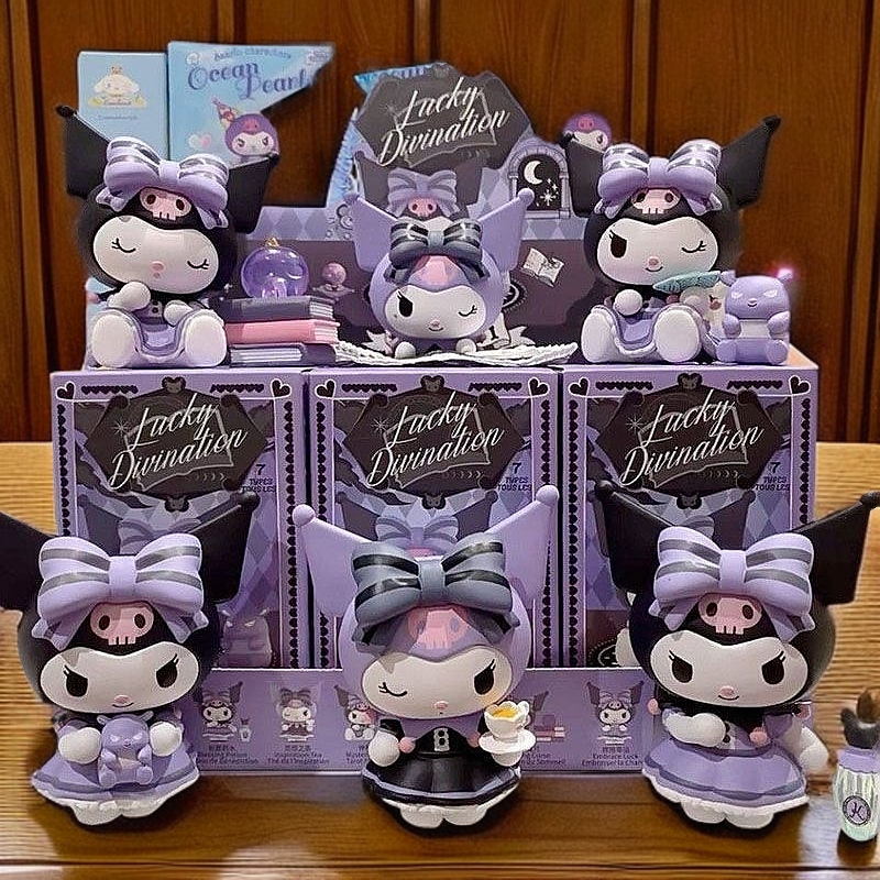 广协三丽鸥库洛米幸运系列潮玩可爱桌面摆件女孩礼物网红情侣卧室